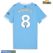 Manchester City Mateo Kovacic #8 Heimtrikot Frauen 2025-26 Kurzarm
